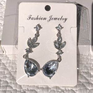 Rhinestone Dangle Drop Earrings